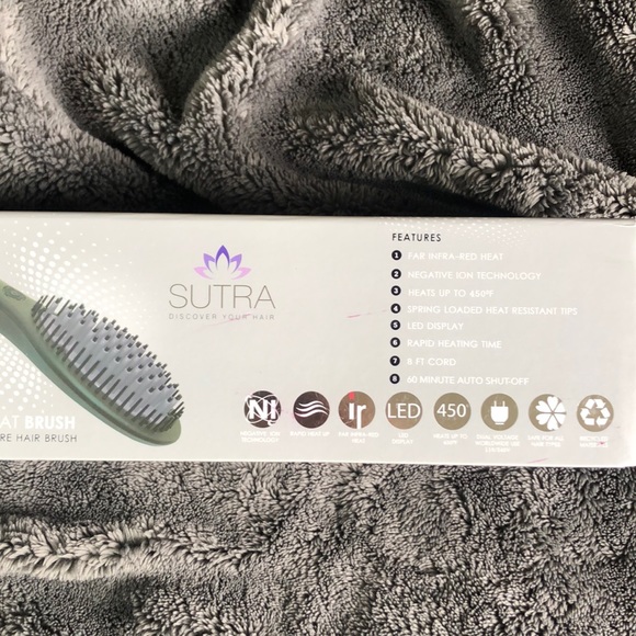 Sutra Classic Ionic Heat Brush (Black) - Picture 8 of 8